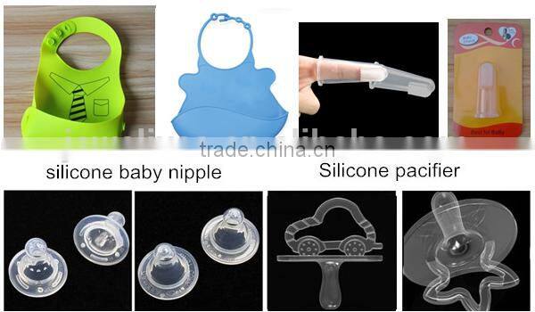 FDA/LFGB printed baby bib,custom silicone bib for baby /adult