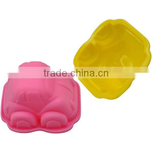 mini car shape silicone ice cube mold