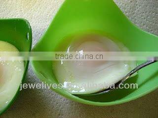 Non-toxic microwave silicone egg poachers, egg cooker