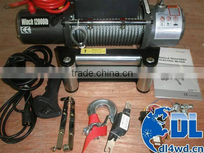 Heavy-duty 9500lb 12v Wireless Mini Electric Winch Auto Winch 4x4 12V