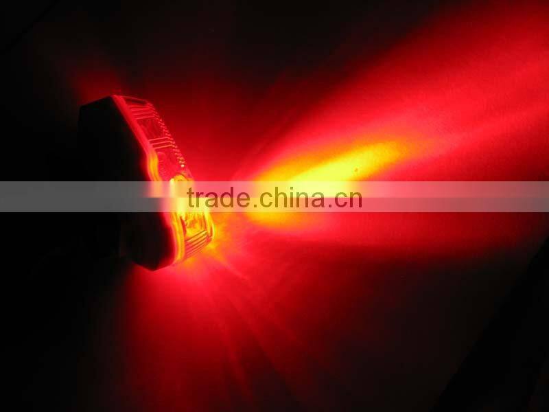Wholesale 0.5W Plastic Bicycle Rear Light Set Bicycle Safety Light