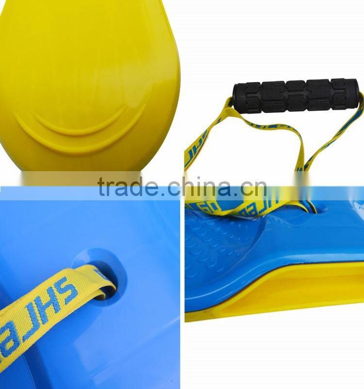 New shred snow skate with adjustable Handle for Stability & Tricks,bottom ridges and unique side grabs