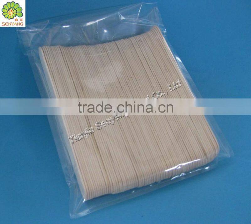 disposable spatula set birch wooden tongue depressor