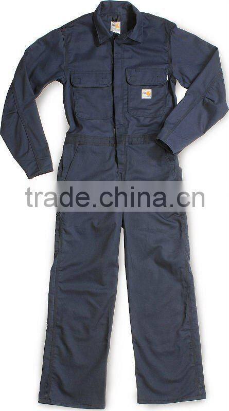 2012 NEW!Navy blue Summer Flame Resistan Twill Coverall SL0206