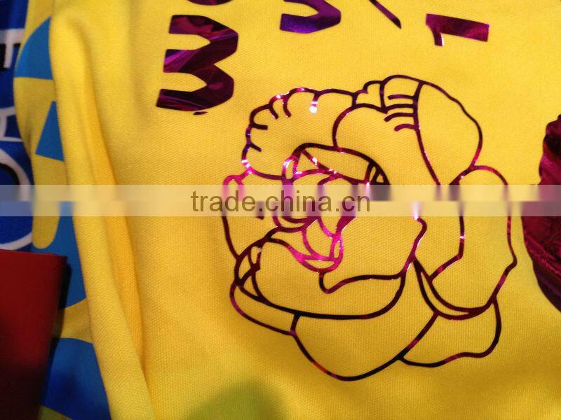 High Durable elastic Hologram garment heat transfer vinyl