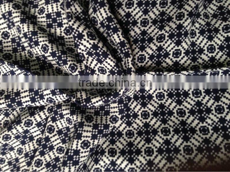 Manufacturer Printed viscose fabric for skirt or lady't garments