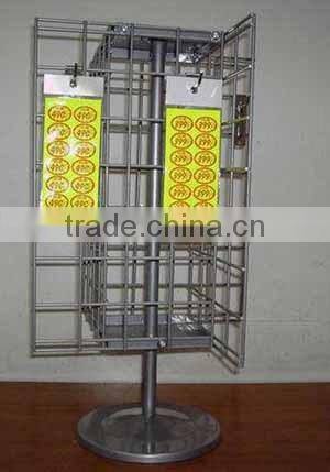 Wire tree table top rotating display stand