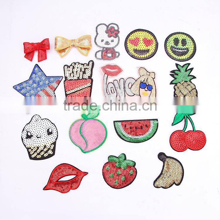 animal applique embroidery designs custom insect embroidery sequin patch