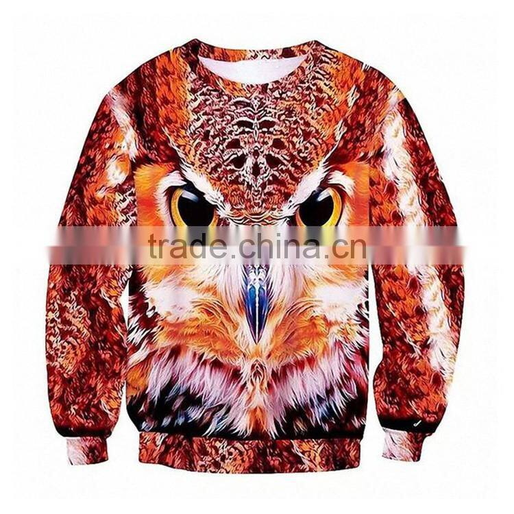 China Manufacturer Printing Fleece Wholesale Crewneck Custom Sweatshirt Men
