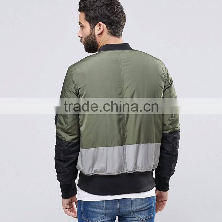 Professional Manufacturer OEM plain baseball jacket