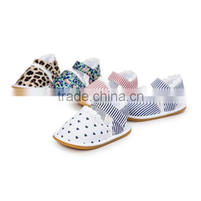 Shenzhen wholesale cotton funny girl simple girls sandals