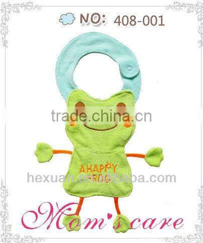 4 designs can choose/3D baby bib/ baby bibs /in stocked or OEM