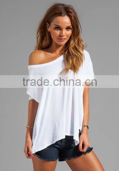 Tissue Jersey Drop Shoulder Short Sleeve