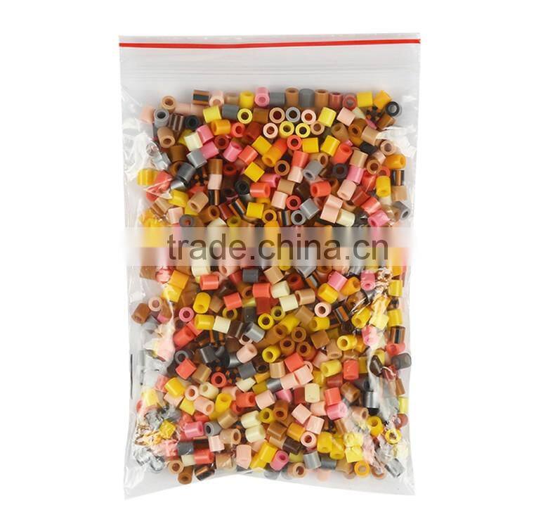 Diyfashion 5mm mini hama perler set with pegboard iron paper and twezzer toys fuse beads set 18021