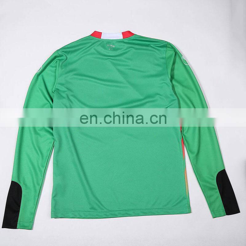 Wholesale Breathable Long Sleeves Football Tops