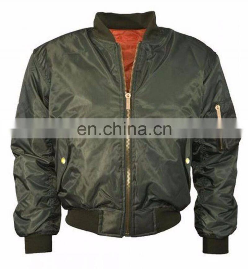 GENUINE design material Bomber jackets /army airborne jacket