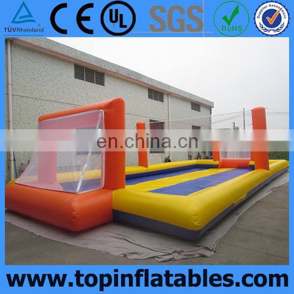 portable inflatable water soccer field