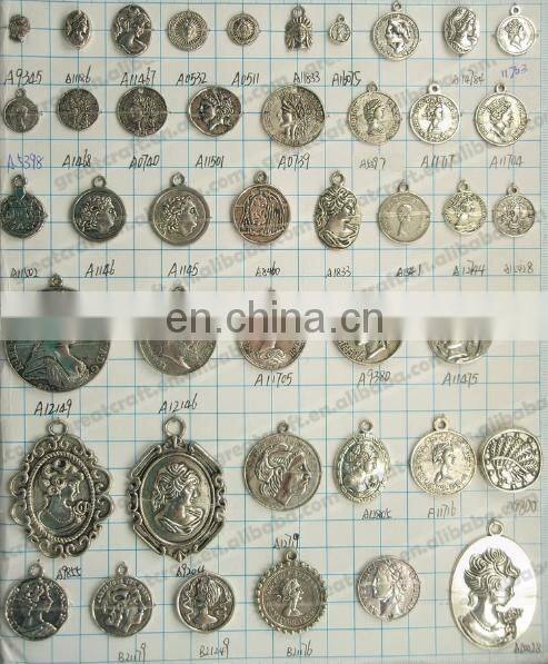 Silver White Lady Beauty Quartz Pocket Watch Necklace Pendant Girl Women