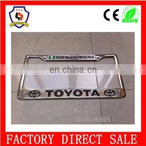 30x30cm/36x36cm (customized) Reflective triangle road signs/safety sign board (licence plate-014)