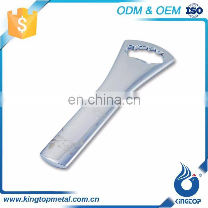 Custom metal keychain dog tag bottle opener