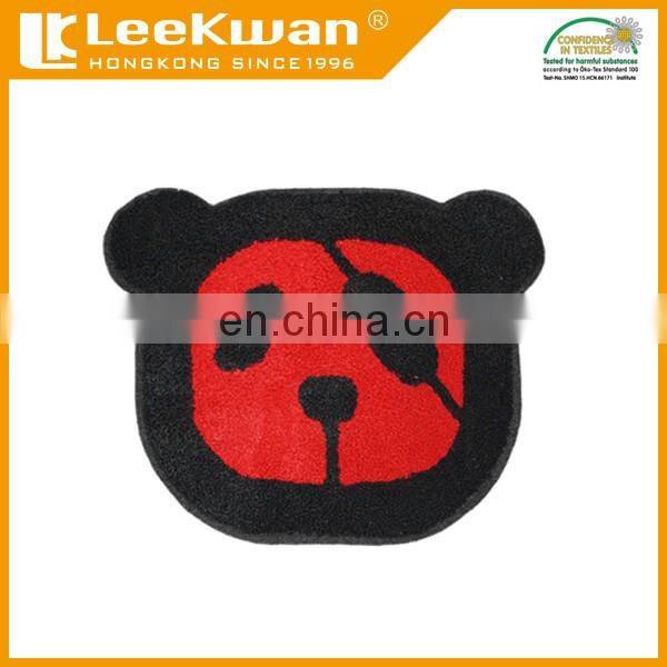 custom animal design of panda chenille patches,embroidery panda design patch applique
