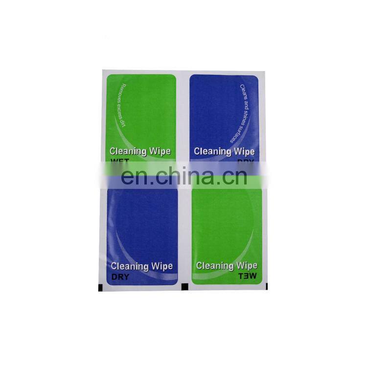 oem made custom design top quality standard optical lens wipe