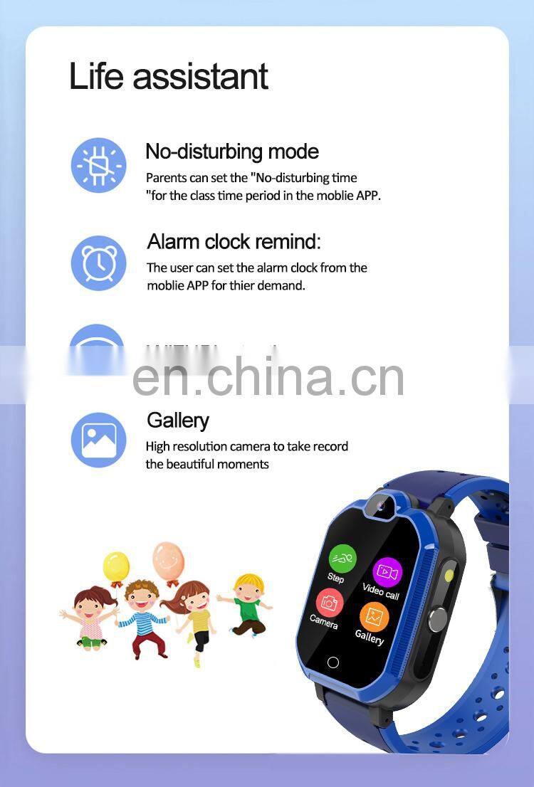 New Product Kids Watch With Ip67 Waterproof 4G Video Call Gps Positioning Mobile Watch Phones 2020 Best Seller Kids Smart Watch