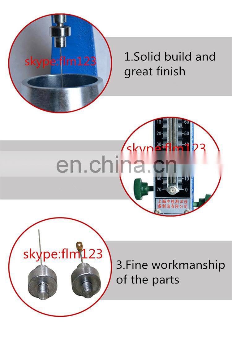 VICAT Needle Apparatus for Testing Normal Consistency and Setting Time of Cement Paste