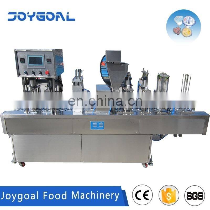 Best Price yogurt Cup filing and sealing Machine