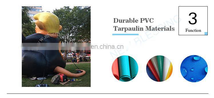 PVC/ Oxford cloth big inflatable trump rat ballon in Philadeplphia NB006-2