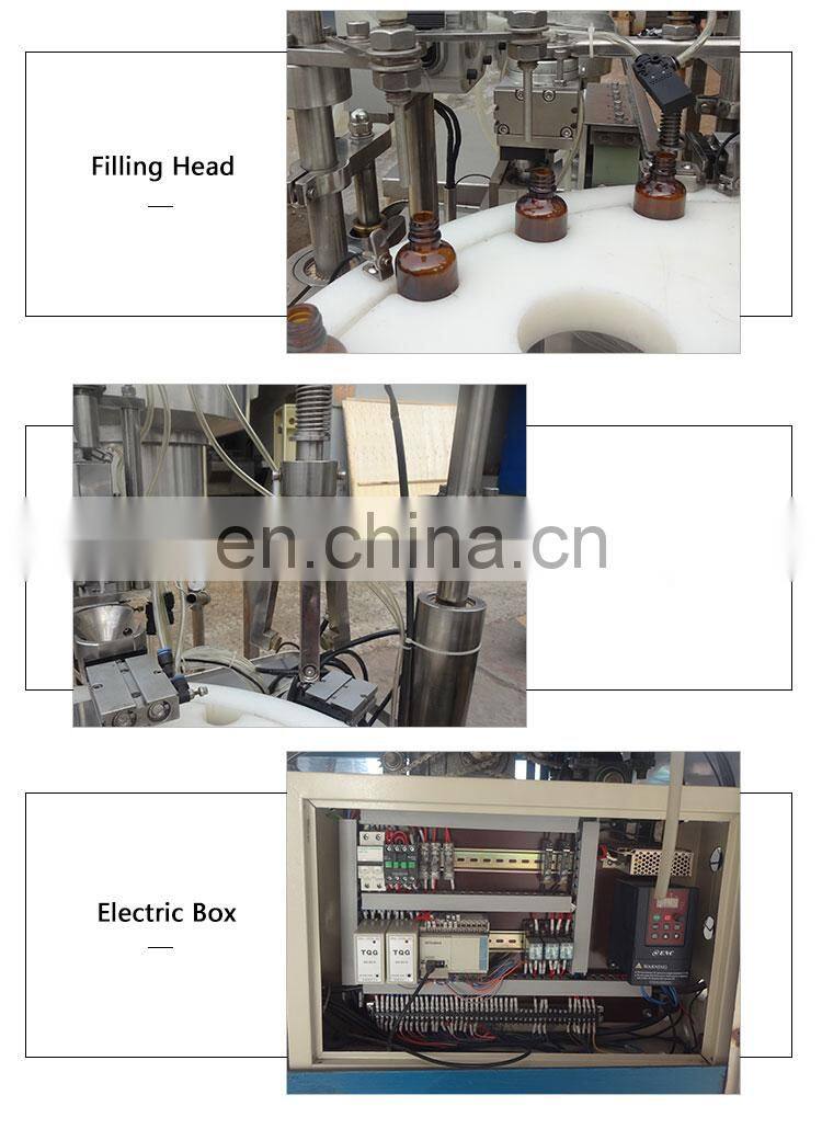Automatic 30ml Nasal & throat Spray plastic bottle filling and capping machine