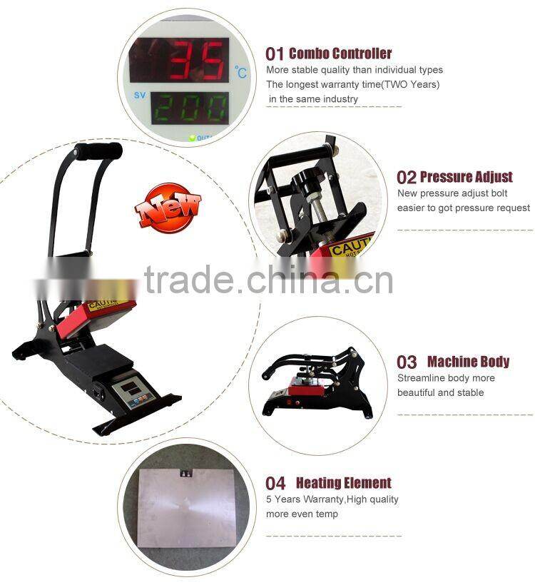wholesale sample Heat Press Manufacturer Dye Sublimation Machine Mini Stable Heat Transfer Sulimation Heat Press