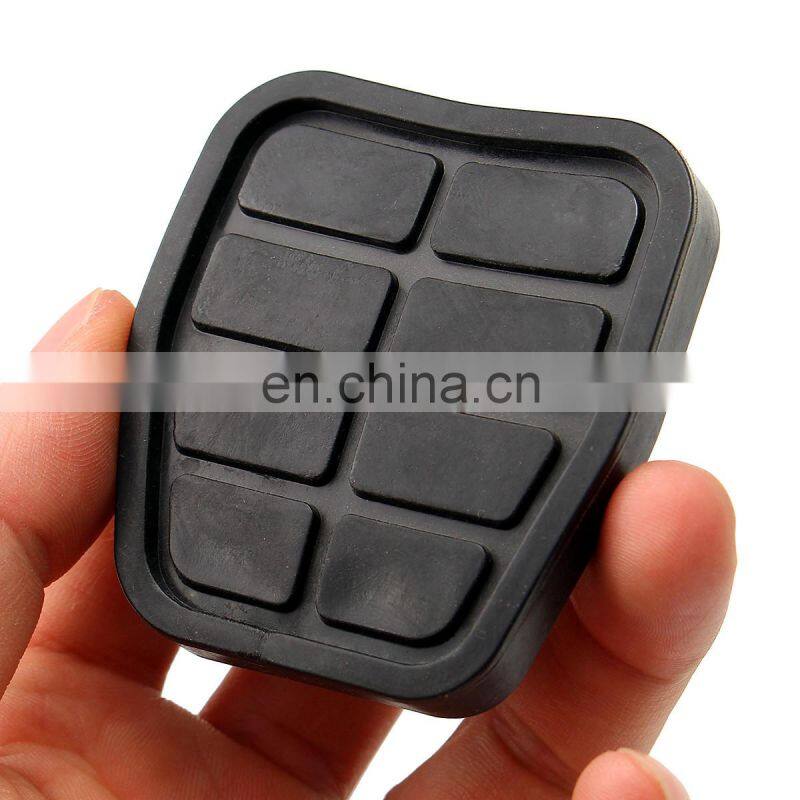 Pair Car Rubber Brake Clutch Pedal Cover  Pads Covers 321721173 For VW Golf Jetta MK2 T4 C44 1983-1992