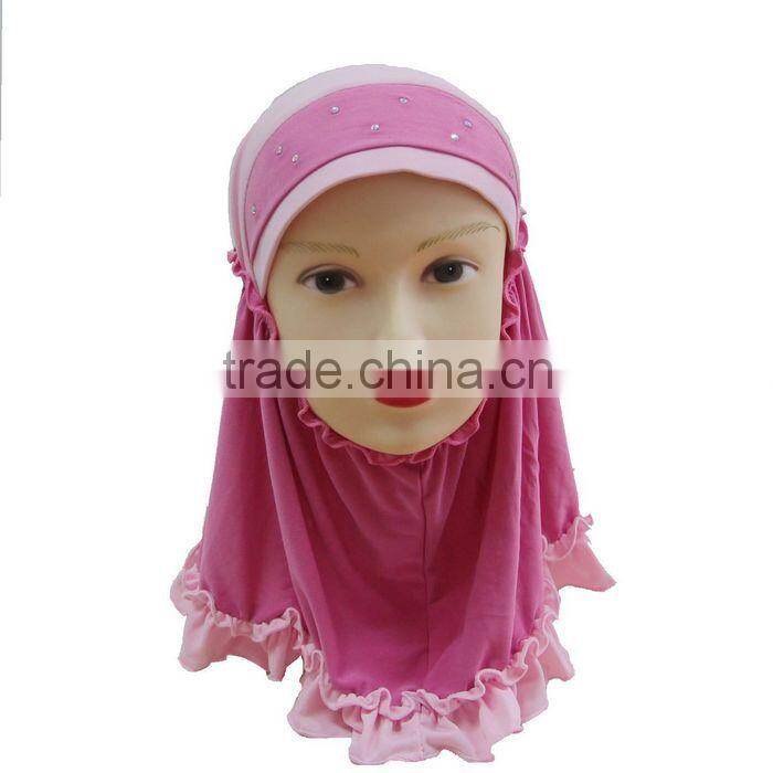 A588 Pretty 2015 New Children girl muslim hijab