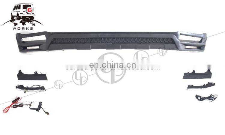 W463A front roof LED fit for G-class W463A 2018-2019year to B-style DRY carbon fiber light bar with LED