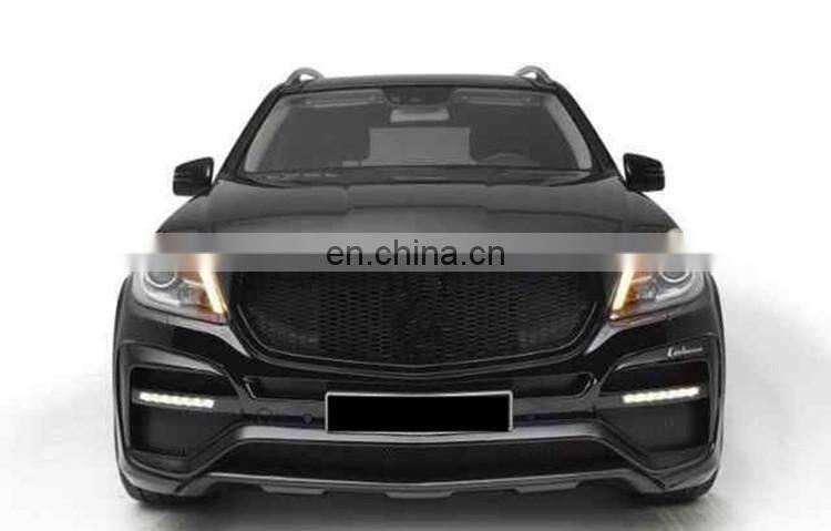 GL-CLASS X166 Body Kits fit for Lor -style X166 2014 FRP Material front bumper fender flares rear bumper rear wing gril