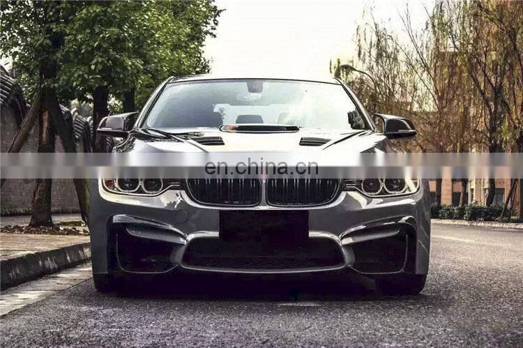 High quality wide body kit for BMW 3 SERIES F30 F35 front bumper rear bumper wide fender side skirts wing spoiler