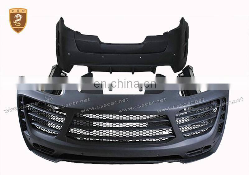 2011-2014 por cayene 958 fiber glass wide body kit to met