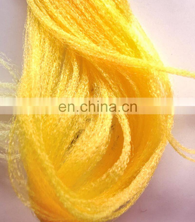 100%polyester DTY 75D 100D 150D filament yarn for cloth fabrics socks ribbon