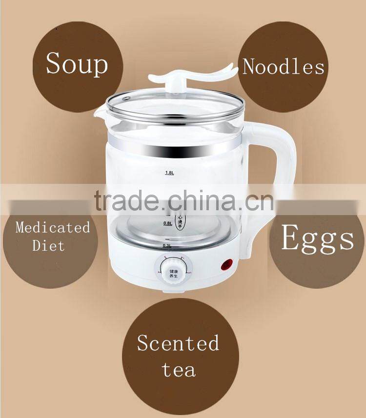 High borosilicate glass electric health pot