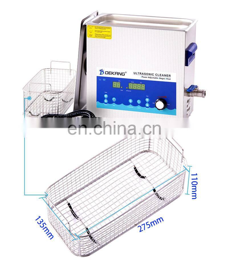 0-180W 6.5 Liter Digital Ultrasonic Bath Cleaner for Mobile Repair Blind Cleaner for Sale
