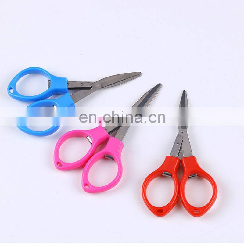 Multifunctional Stainless Steel Fish Use Mini Scissors Accessories Folding Fishing Line Cut Clipper Fishing Scissor Tackle