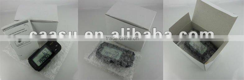 Digital Memory calorie step counter g sensor pedometer manual