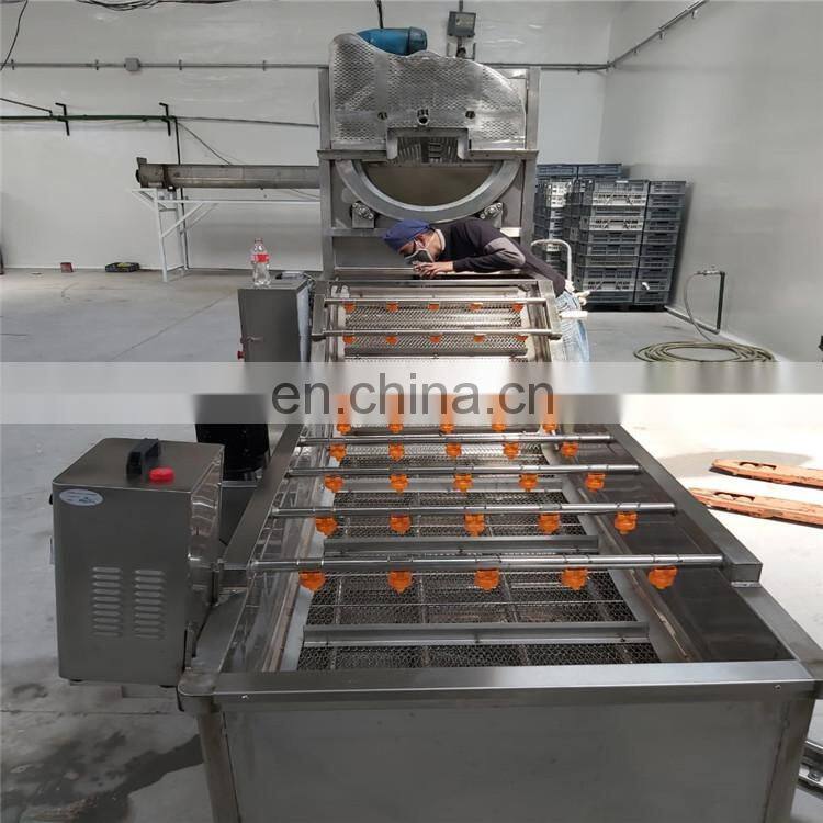 commercial fruit and vegetable washing machine/conveyor washing machine
