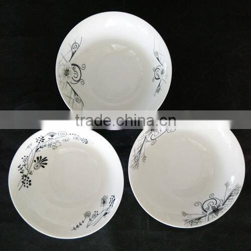 unique salad bowls, wave shape salad bowl, flower shape soup bowls