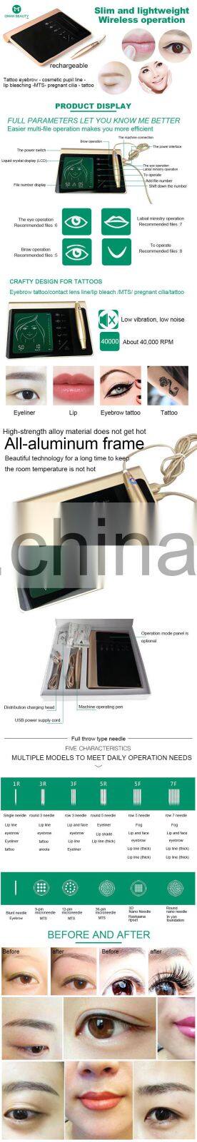 1F.3F.5R.7R.5F.7F Needle temporary tattoo printing machine 2022 stickers tattoo/laser tattoo