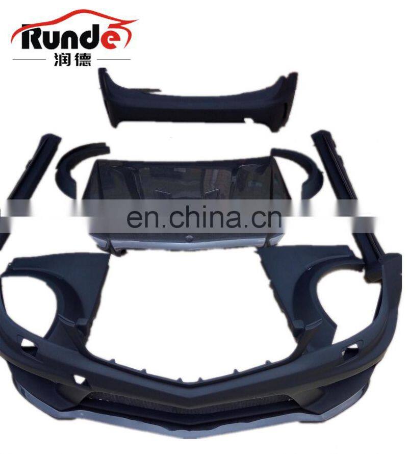 RD Perfect Fitment BS Style FRP And CF Material Auto Car Full Wide Body Kit For MERCEDES BENZ W204 C63 Coupe body kit