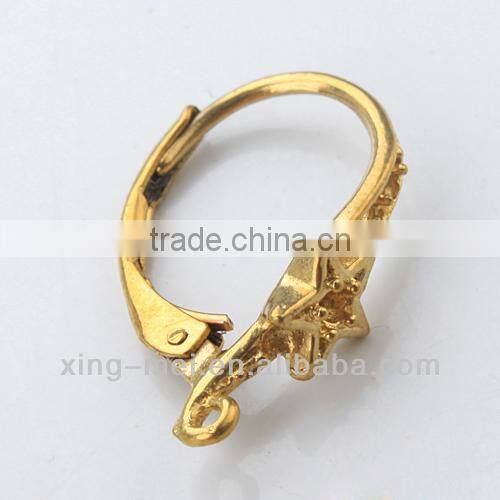 earring wire, jewellery findings,french hook