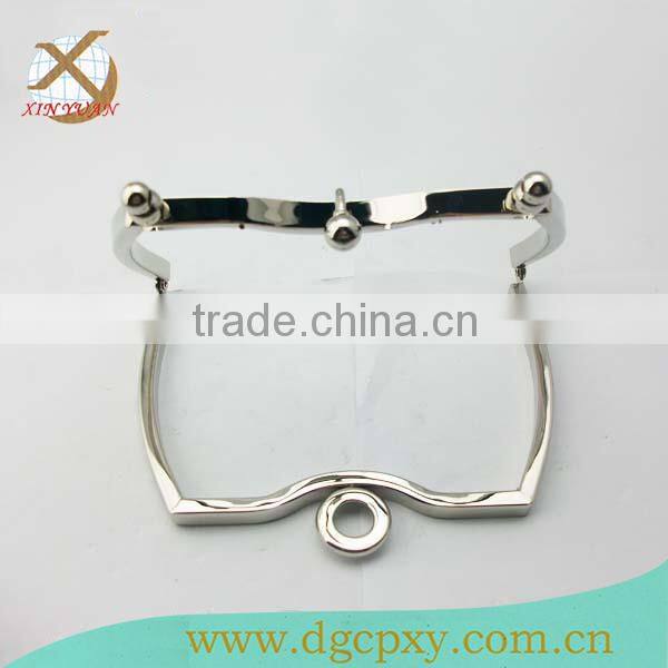 beautiful shape metal purse frame smart lock