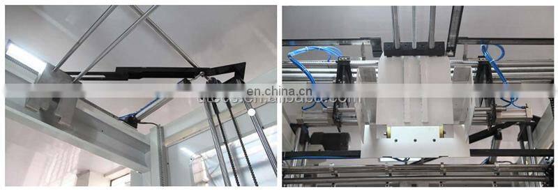 BZ1650S 5 Pile Automatic Litho Corrugated Carton Paperboard Cardboard Flip flop turner and Stacker machine